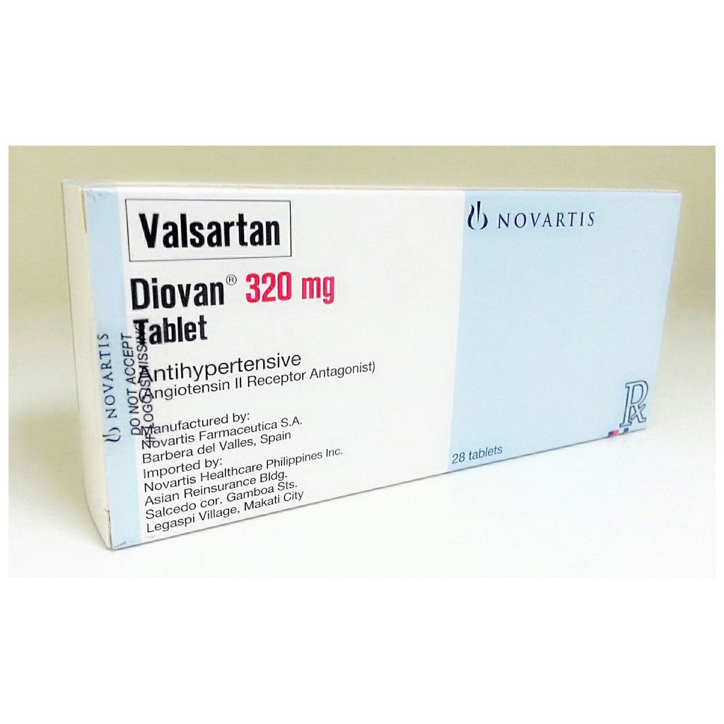 DIOVAN Valsartan 320mg Tablet 1 s price in the Philippines